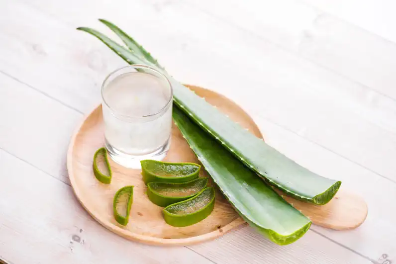 An Aloe Vera Drink